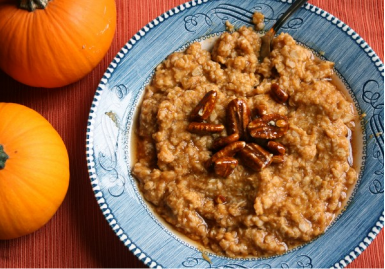 Pumpkin Pie Oatmeal