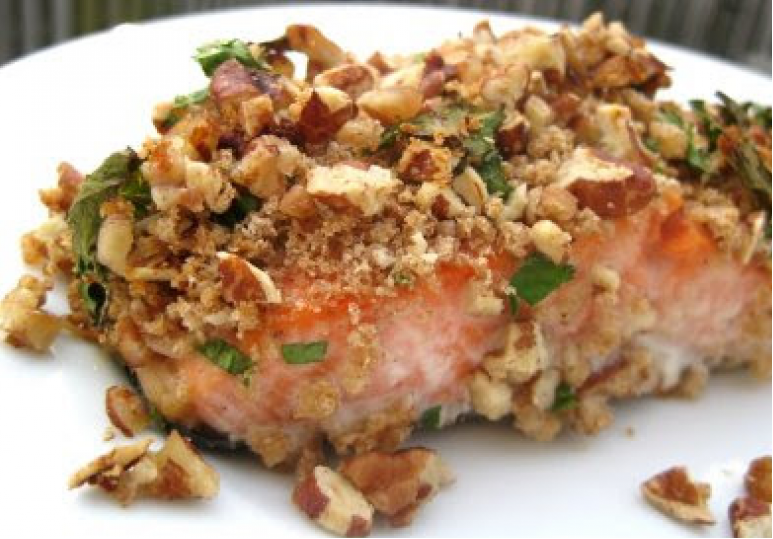 Pecan-Crusted Salmon